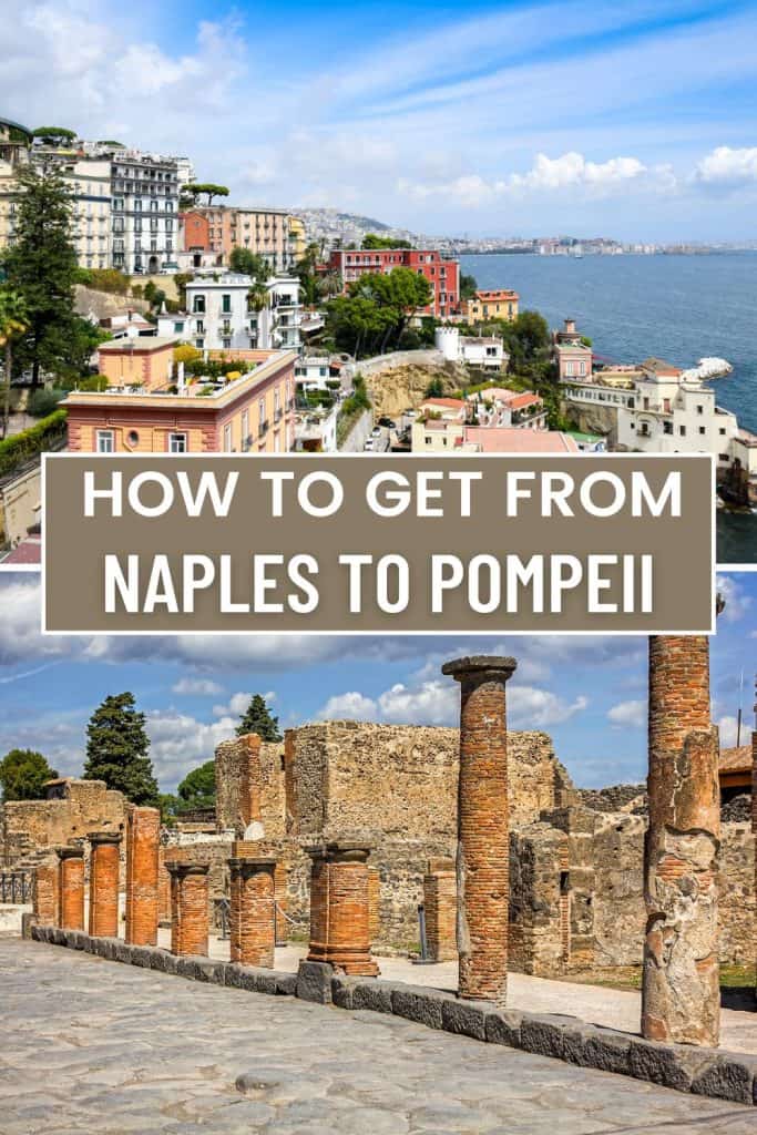 Interesting in visiting Pompeii from Naples? In this guide find out how to get from Naples to Pompeii by train, bus, car and guided tour.
