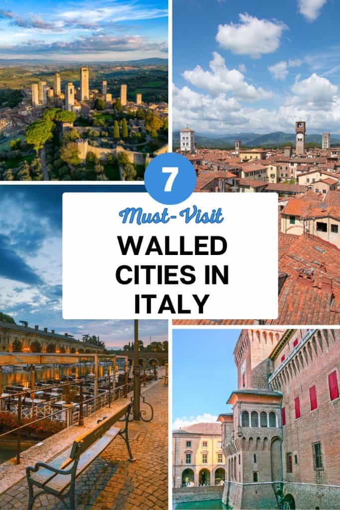 Interested in visiting the walled cities in Italy? In this post find 7 amazing Italian walled cities you must add on your next visit,