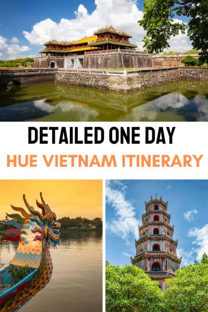 Planning to spend one day in Hue, Vietnam, and looking for things to do? In this post find a one-day Hue itinerary