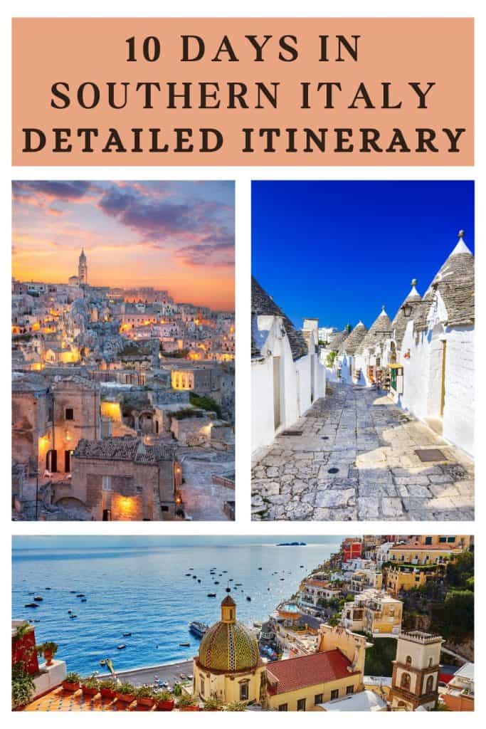 Planning a trip to Southern Italy? Check out my Southern Italy itinerary that includes the best places to visit in Southern Italy in 10 days