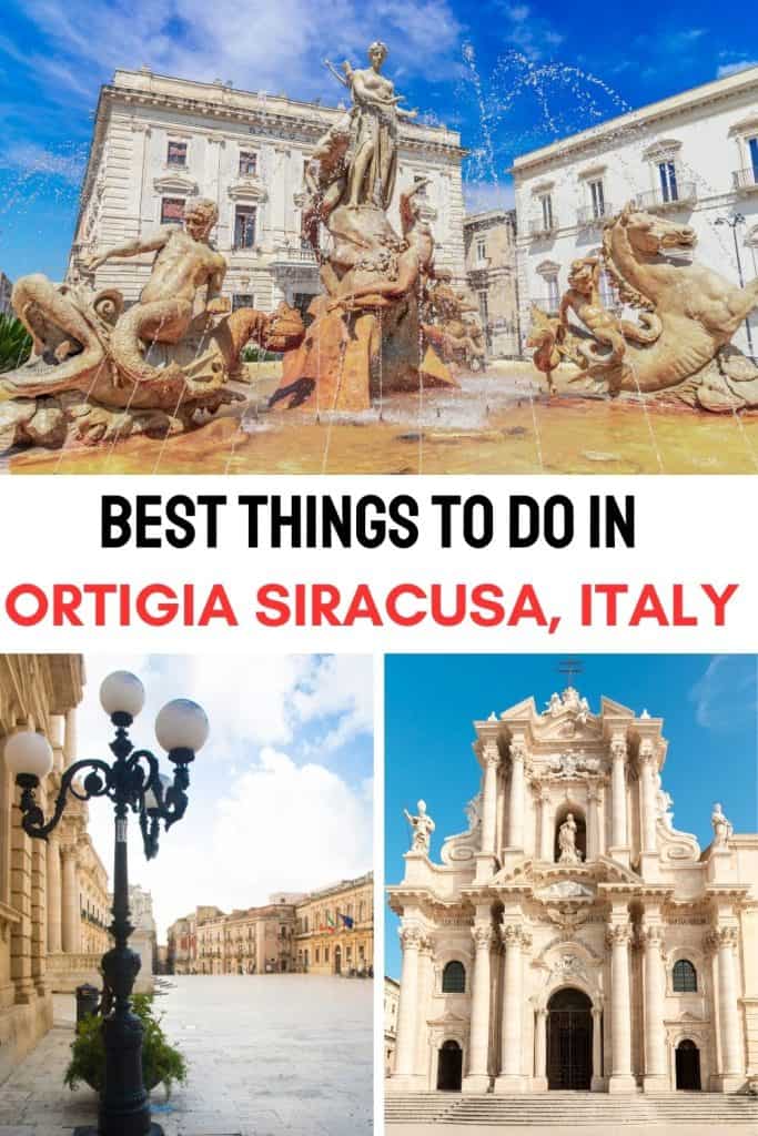 Ortigia island in Siracusa, Sicily is a great destination. Check here the top things to see.