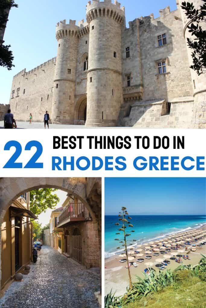 In this Rhodes Guide, you will find the best things to do in Rhodes, Greece for your next trip. 