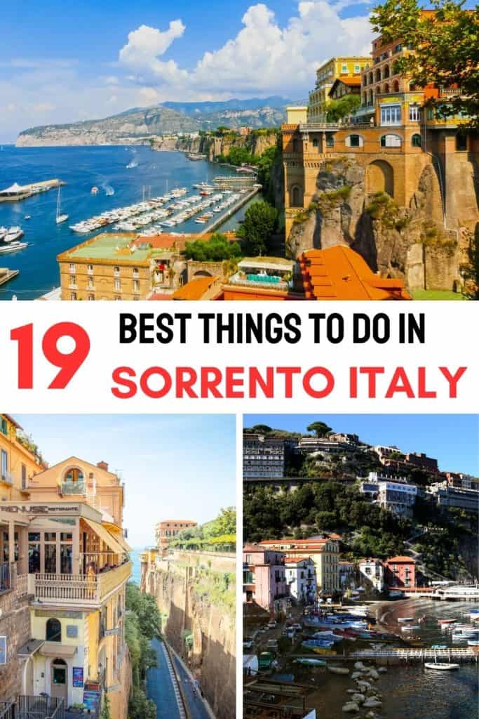 Sorrento, Italy the perfect base for exploring the Amalfi Coast. In this post find the best things to do in Sorrento, Italy and more.