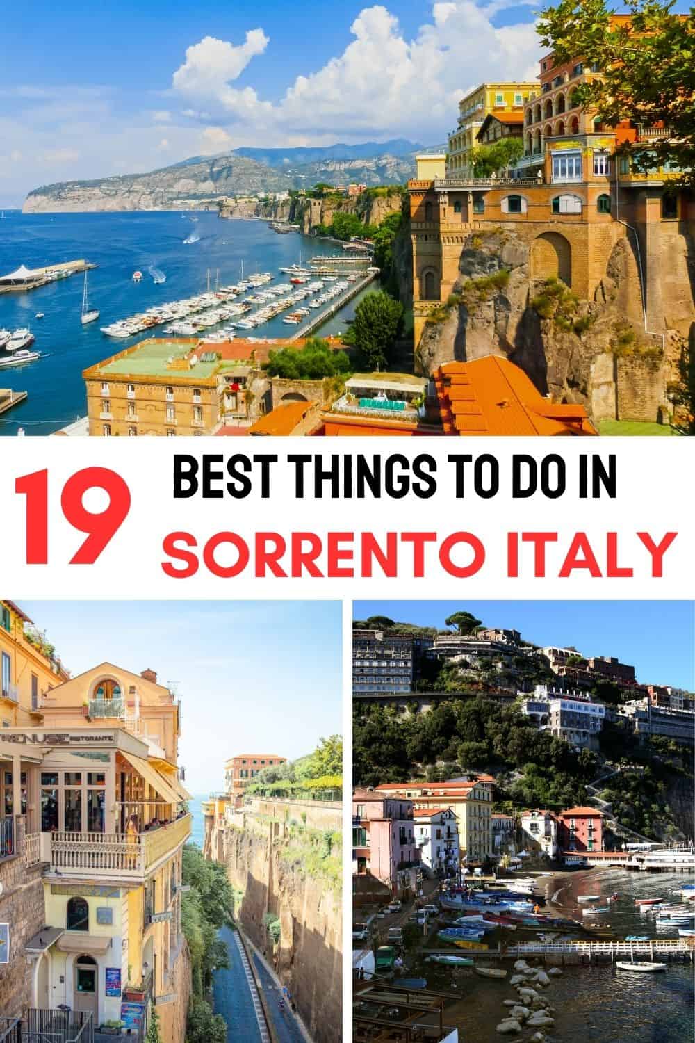 19 Fun Things to Do in Sorrento. Italy 2024 Guide