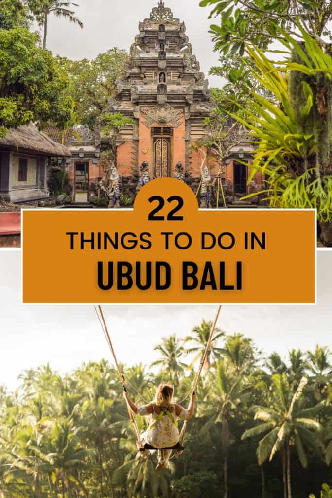 A complete guide to Ubud in Bali with the best things to do in Ubud, best attractions in Ubud. 
