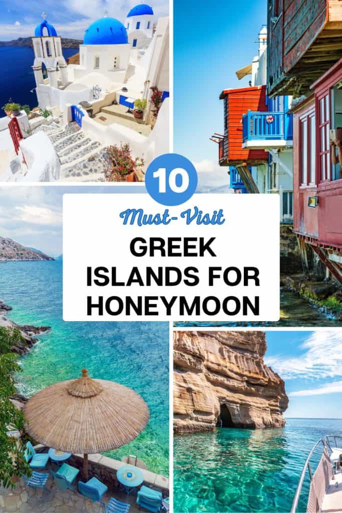 Interested in spending your honeymoon on a Greek Island? Find here the best Greek islands for a honeymoon recommended by a local.