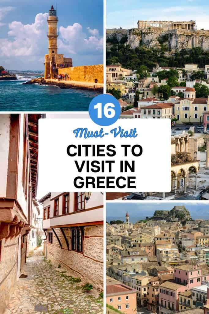 Looking for the best cities in Greece to visit? Find here the best cities to visit in the mainland and on the Greek islands.