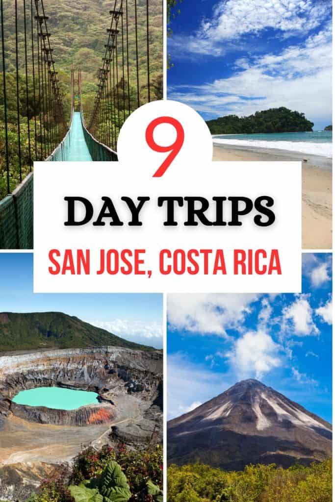 Here are 9 great day trip ideas from San Jose Costa Rica. Best day trips from San Jose to Poas volcano, Monteverde, Arenal and more