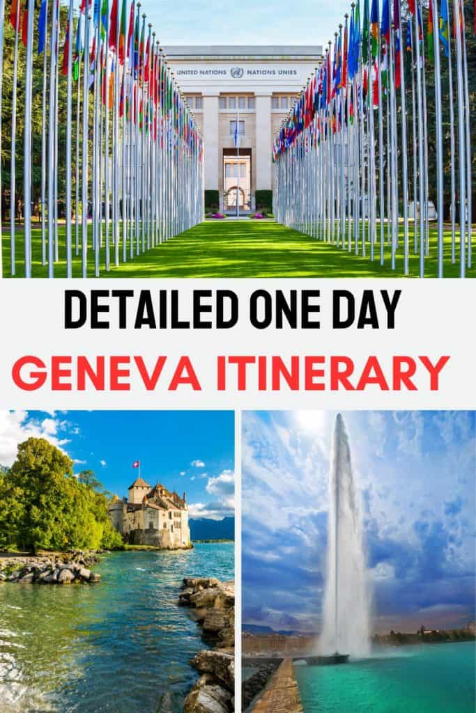 Planning a trip to Geneva and you need information? Find here how to spend one day in Geneva, a great itinerary.
