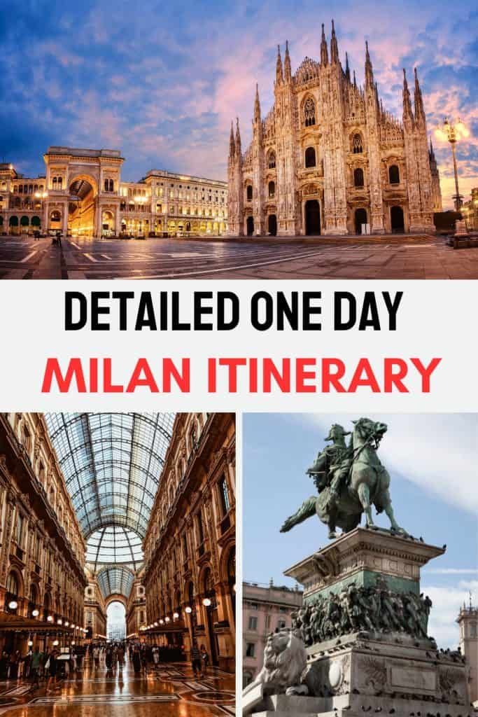 How to spend one day in Milan, Italy. On this guide, you will learn what to see and do in Milan in one day including the Duomo, the Last Supperl and more.