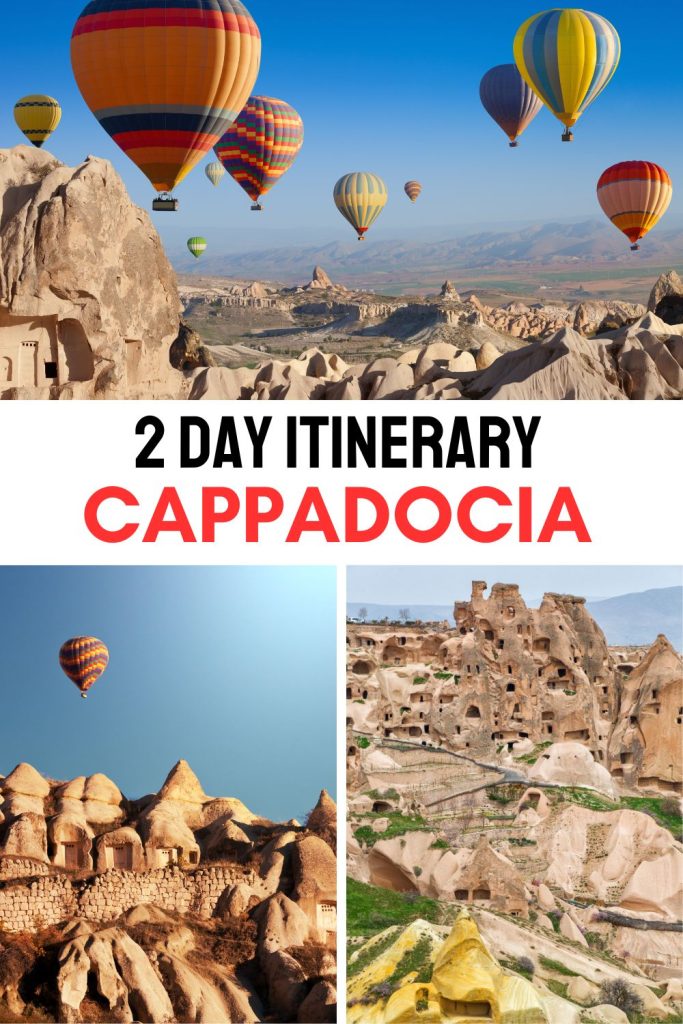 Planning to spend 2 days in Cappadocia, Turkey and looking for information? Find here a perfect 2 day Cappadocia itinerary.