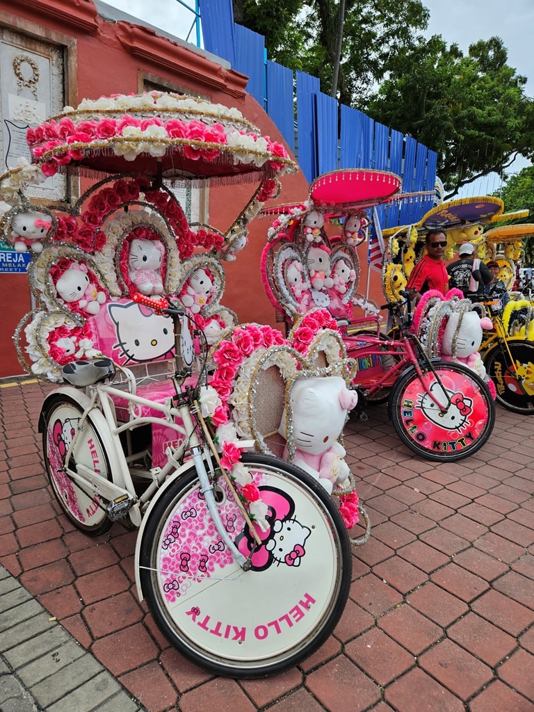 Melaka Trishaw Ride - things to add to your Melaka itinerary