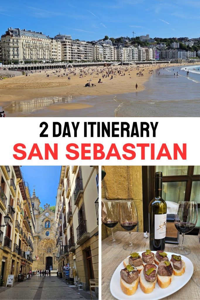 Planning to spend 2 days in San Sebastian? Find here a complete 2 day San Sebastian itinerary with the best thing to see and do.