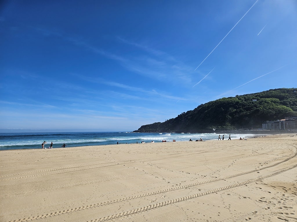 Zurriola Beach- 2 days in San Sebastian