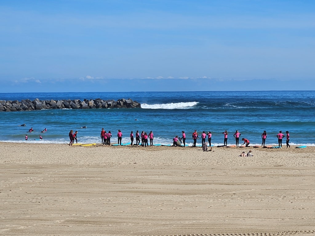 Zurriola Beach - San Sebastian itinerary